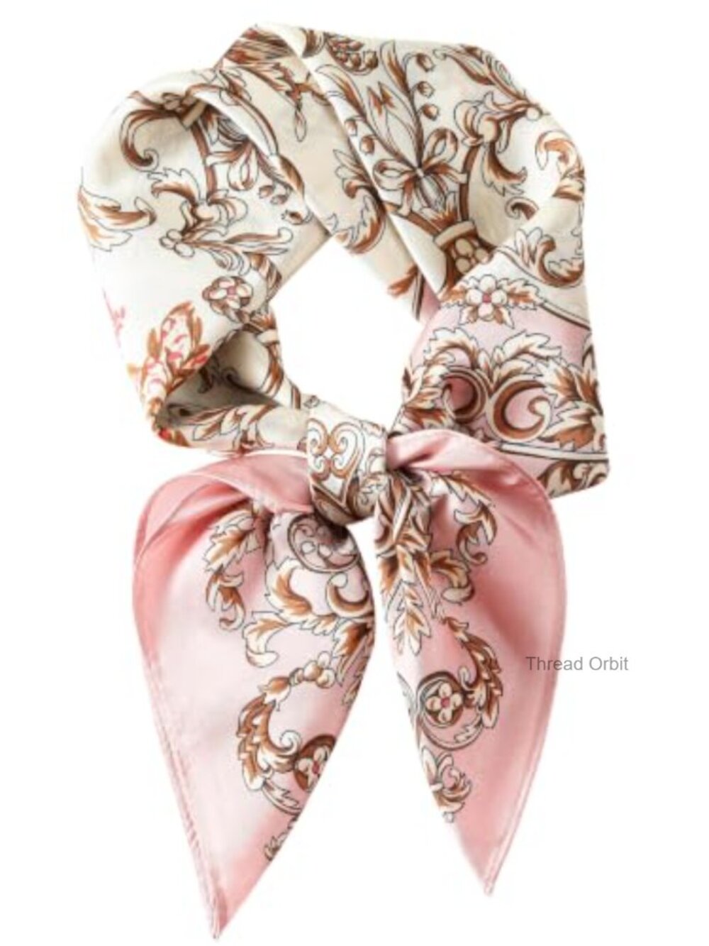 Faux Silk Satin Square Scarf 27.5" Lightweight Neck Headscarf Bandana